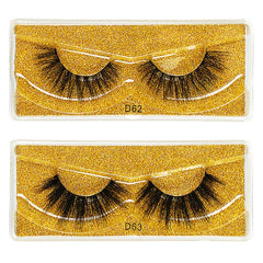 10 Pairs 3D Mink Lashes Natural Thick Fluffy False Eyelashes Makeup
