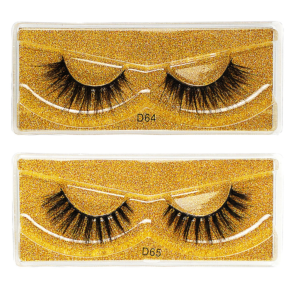 10 Pairs 3D Mink Lashes Natural Thick Fluffy False Eyelashes Makeup