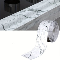 Waterproof Marble Pattern Tape Anti Mildew Caulk Strip