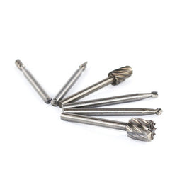 6pcs Rotary File For Steel Milling Cutters For Metal Rat tail File