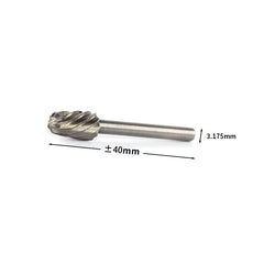 6pcs Rotary File For Steel Milling Cutters For Metal Rat tail File