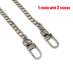 Iron Handbag Purse Chain Leather Bag Strap Handle Shoulder Straps Replacement