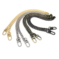 Iron Handbag Purse Chain Leather Bag Strap Handle Shoulder Straps Replacement