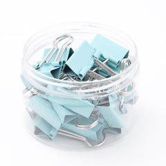 20 Pcs Macaron Long Tail Clip Small Fresh Hand Folder Colorful Dovetail Clip