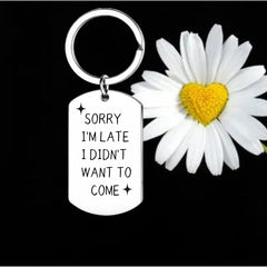 Creative Metal Keychain Funny Birthday Gift