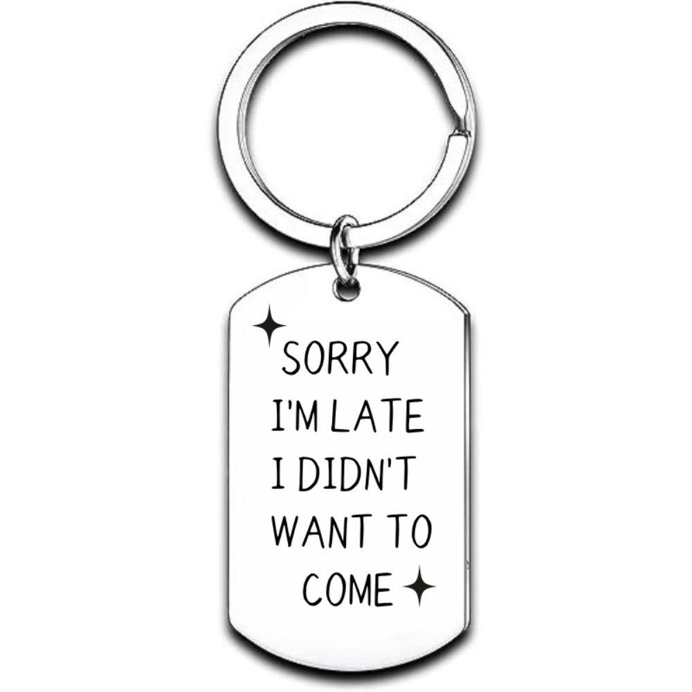 Creative Metal Keychain Funny Birthday Gift