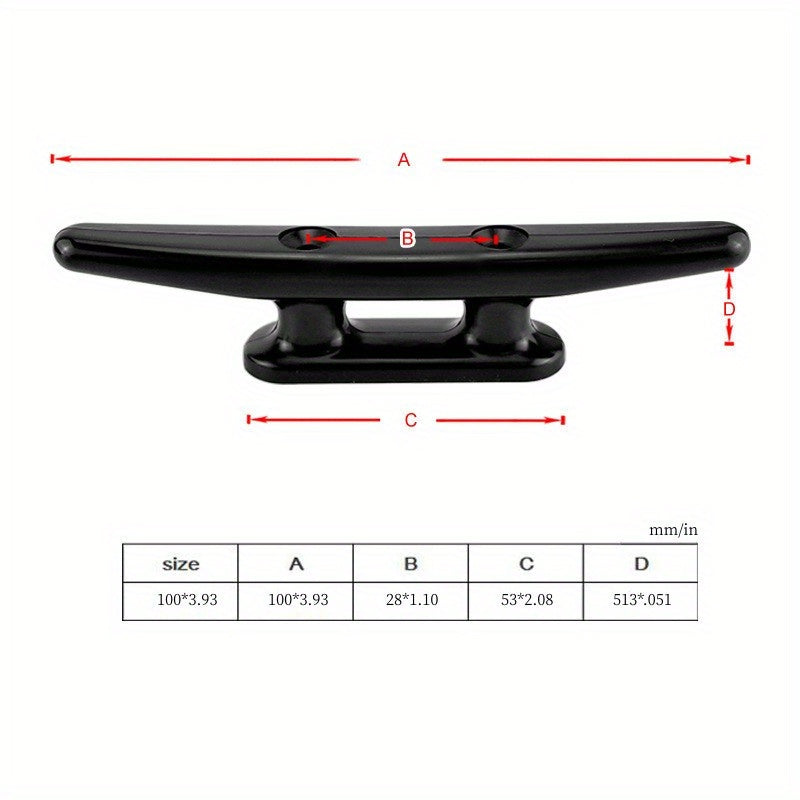 100mm Outdoor Nylon Mooring Cleat for Boats & Yachts