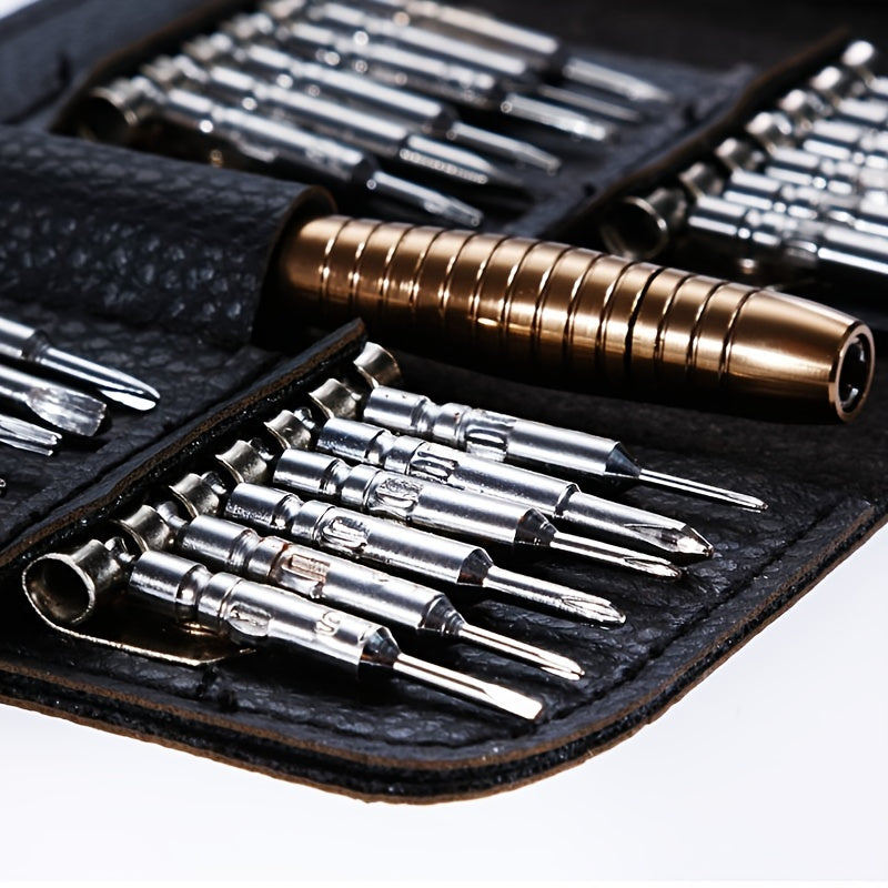 25-in-1 Precision Screwdriver Set for Mobile Laptop Glasses Camera Repair Tool