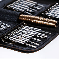 25-in-1 Precision Screwdriver Set for Mobile Laptop Glasses Camera Repair Tool