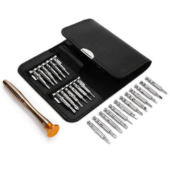 25-in-1 Precision Screwdriver Set for Mobile Laptop Glasses Camera Repair Tool