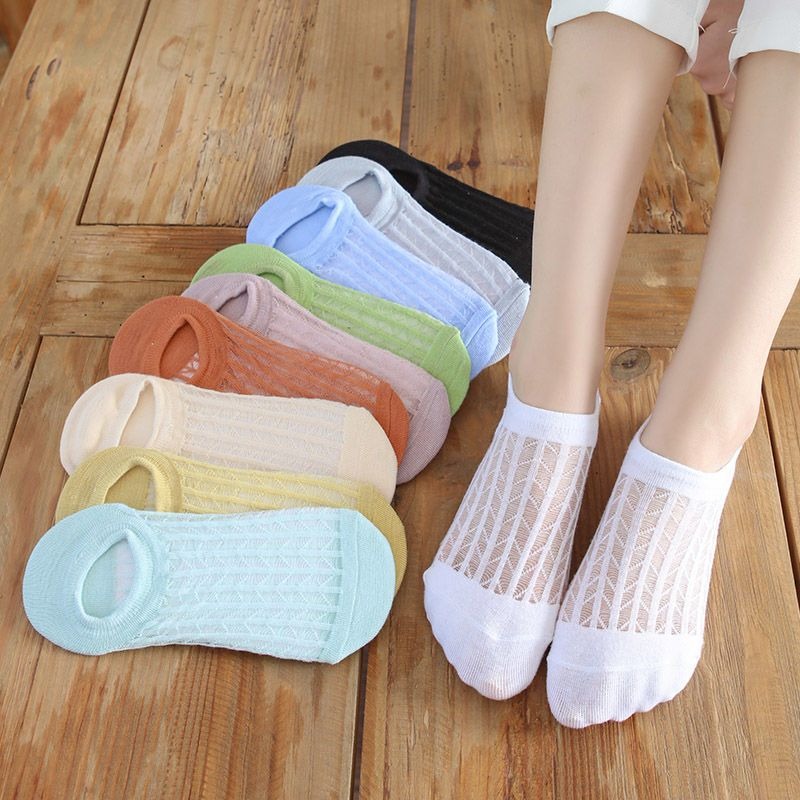 5pc Anti-Slip Athletic Low Cut Socks for Men & Women