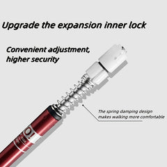 Adjustable Trekking Pole Telescopic Walking Stick Ultralight