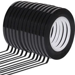 Whiteboard Tape Thin for Dry Erase Board - Set of 12 - Whiteboard Accessories
