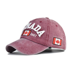 Fashionable Letter Pattern Baseball Cap Sunscreen Cotton Peaked Cap
