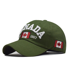 Fashionable Letter Pattern Baseball Cap Sunscreen Cotton Peaked Cap