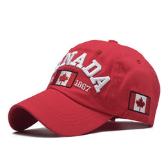 Fashionable Letter Pattern Baseball Cap Sunscreen Cotton Peaked Cap