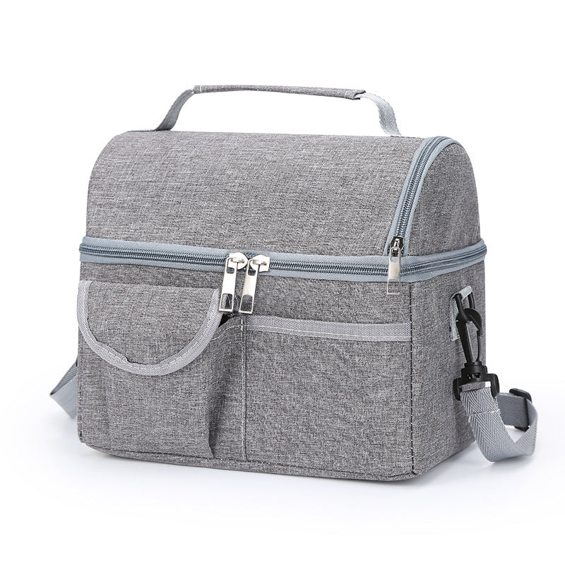 Large Capacity Insulated Bag Waterproof Foldable Reusable with Zipper