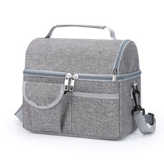 Large Capacity Insulated Bag Waterproof Foldable Reusable with Zipper