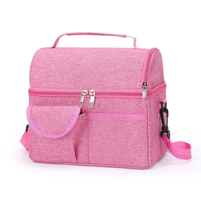 Large Capacity Insulated Bag Waterproof Foldable Reusable with Zipper