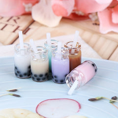 6Pcs Doll House Tea With Milk Cups Food Drink Beverage Toy Decoration
