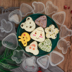 Rice Ball Molds Cartoon Onigiri Mold Animal Shape Sushi Mold