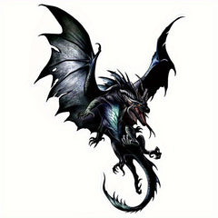 Colorful Pterosaur Dragon Car Sticker PVC Decal