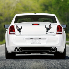 Colorful Pterosaur Dragon Car Sticker PVC Decal