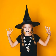 1pc Halloween Children's Hat Polyester Witch Hat Makeup Costume Props