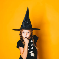 1pc Halloween Children's Hat Polyester Witch Hat Makeup Costume Props