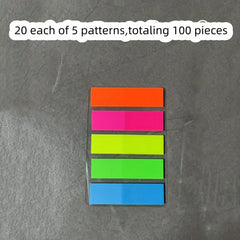100pcs Sticky Note Markers for Students Index & Note Stickers