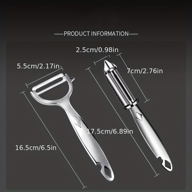 Stainless Steel Melon Planer Fruits and Vegetables Peeler