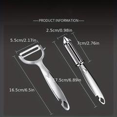 Stainless Steel Melon Planer Fruits and Vegetables Peeler
