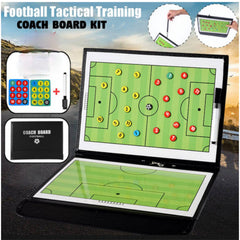 Foldable Magnetic Soccer Tactic Board Clipboard