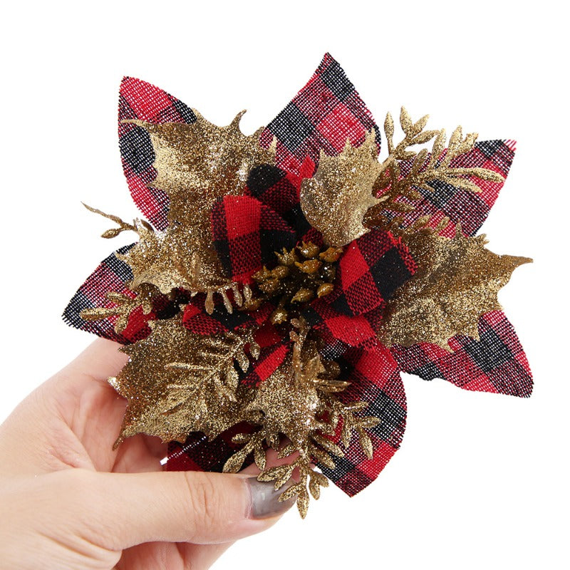 Christmas Artificial Flower Tree Decoration Home Party Garland DIY Craft