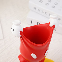 Cartoon Trouser Pen Holder Resin Ornament Makeup Storage Container