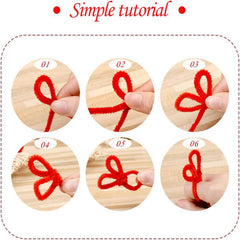 300pcs Christmas Craft Pipe Cleaners Bulk Art for Creative Christmas Decoration