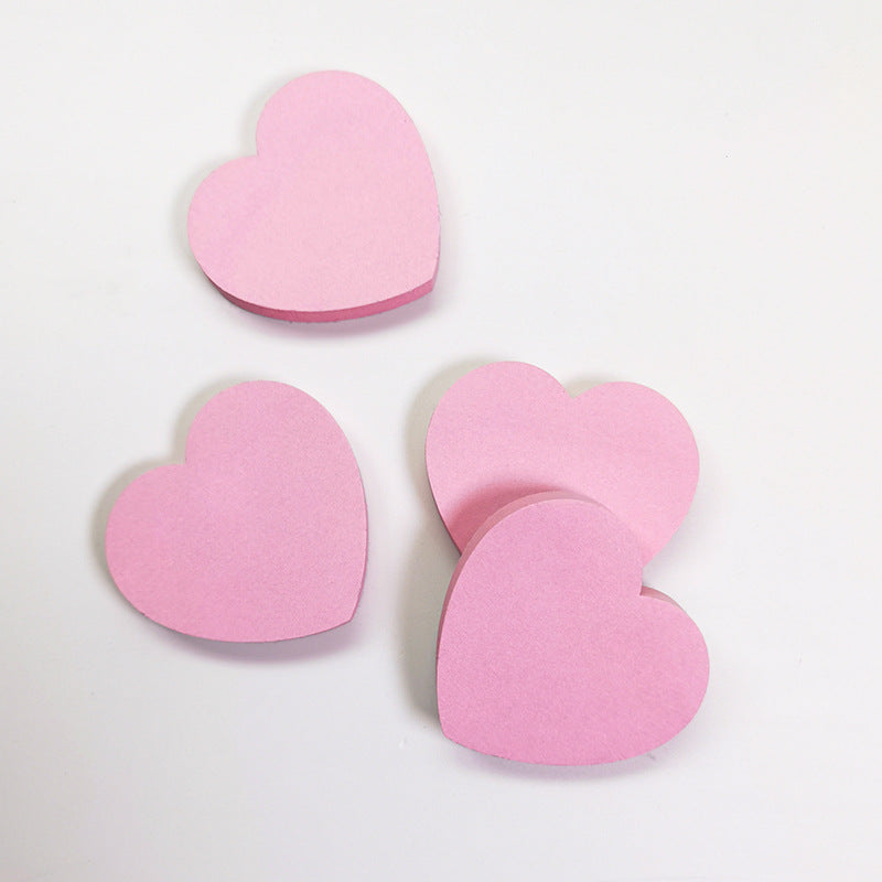 Pink Love Sticky Notes - Flower Art - Student Message Stickers
