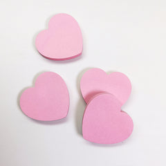 Pink Love Sticky Notes - Flower Art - Student Message Stickers