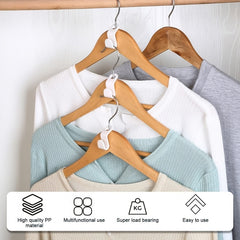 40pcs Heavy Duty Cascading Hanger Extender Hooks Closet Organizer
