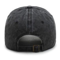 Retro Sun Protection Fishing Cap Rabbit Pattern Breathable Cap