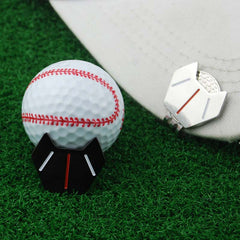 Manganese Steel Cap Clip w/ Golf Ball Markers