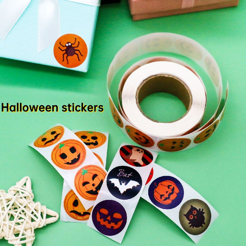 500pcs Halloween Pumpkin Christmas Stickers