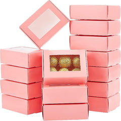 30pcs Cookie Boxes With Window Bakery Gift
