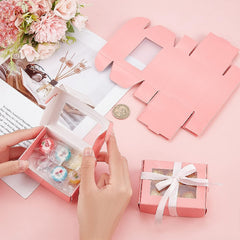 30pcs Cookie Boxes With Window Bakery Gift