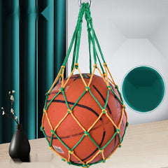 Portable Basketball Net Bag Soccer Football Mesh Storage Holder Nylon Carry Bag