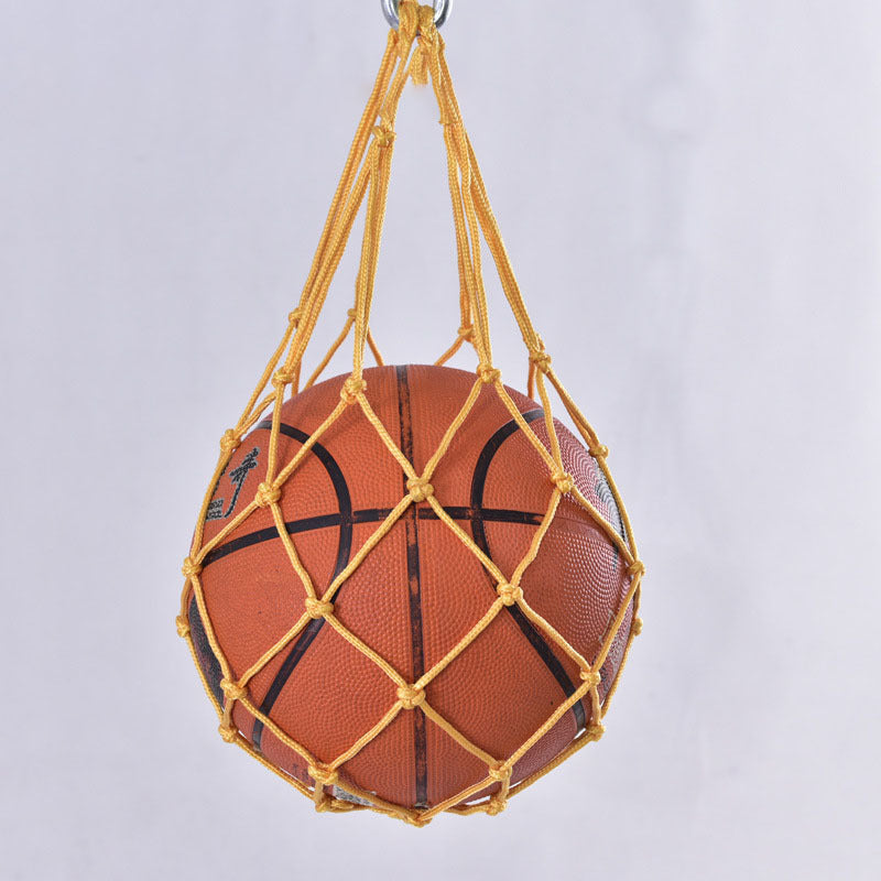 Portable Basketball Net Bag Soccer Football Mesh Storage Holder Nylon Carry Bag
