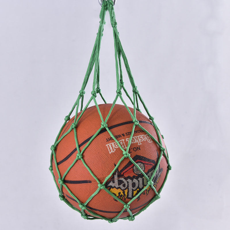 Portable Basketball Net Bag Soccer Football Mesh Storage Holder Nylon Carry Bag