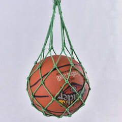 Portable Basketball Net Bag Soccer Football Mesh Storage Holder Nylon Carry Bag