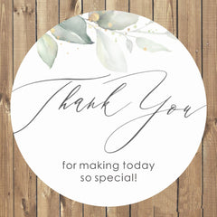 60pcs Floral & Slogan Seal Sticker Wedding Party