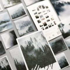 50pcs Washi Stickers Creative Journal Small Fresh DIY Decorative Stickers